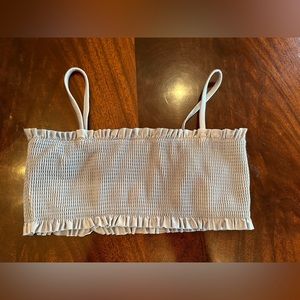 Chelsea & Violet lavender bikini top, size 12